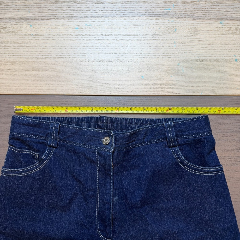 Mili Designs Jeans‎ Women 30x28 Dark Straight High Rise VTG - Picture 5 of 10